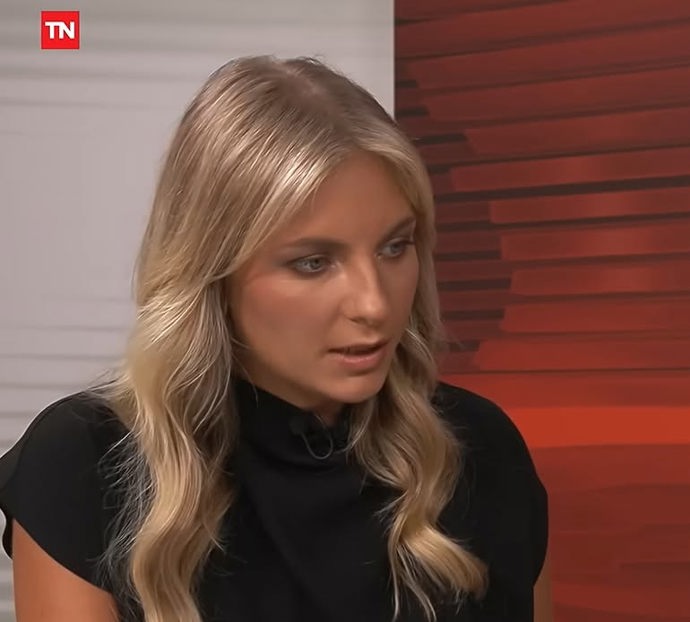 FOTO: Moderátorka TV Nova Adéla Snopová.