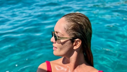 FOTO: Taťána Kuchařová na svém Instagramu sdílela sérii fotek v plavkách.
