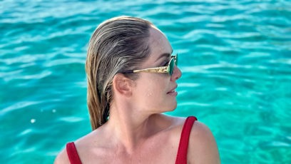 FOTO: Taťána Kuchařová na svém Instagramu sdílela sérii fotek v plavkách.