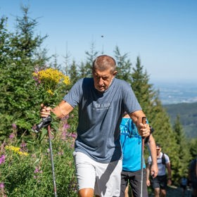 Vládní představitelé ANO vyrazili na Lysou horu.