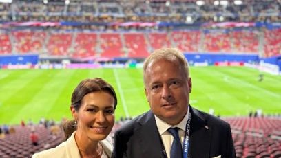 FOTO: Jana Doleželová s partnerem Davidem Trundou.