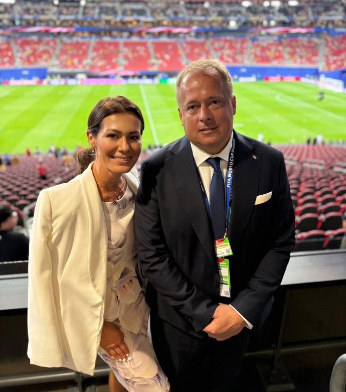 FOTO: Jana Doleželová s partnerem Davidem Trundou.