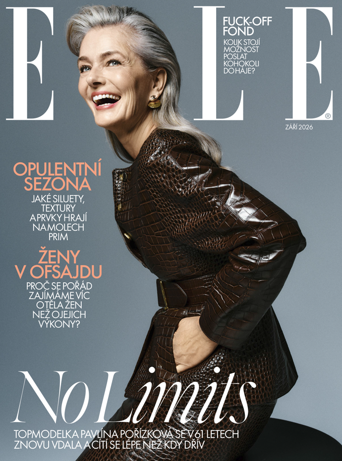 FOTO: Pavlína Pořízková na obálce magazínu Elle. – stránka 3