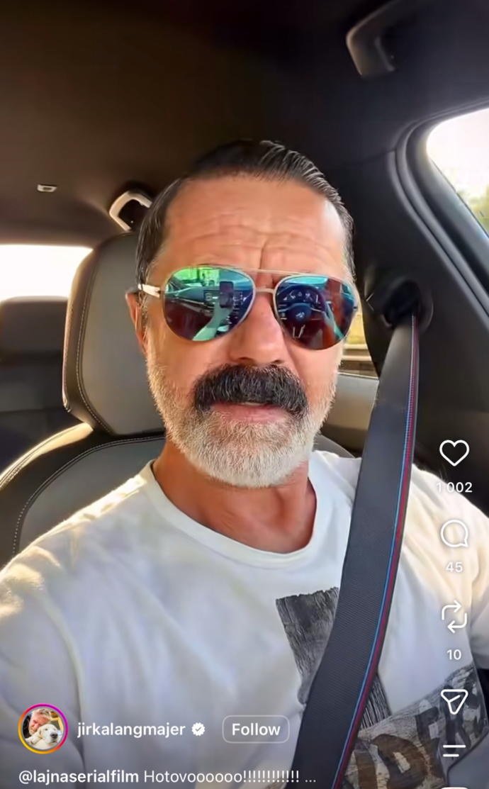 FOTO: Jiří Langmajer se ve videu přirovnal k německému pornoherci. – stránka 1