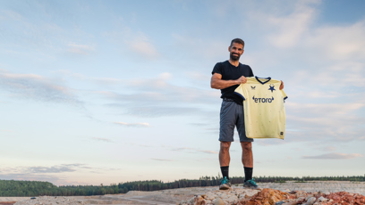 FOTO: Hlavní postavu v klipu ztvárnil úspěšní český horolezec Martin Stráník.