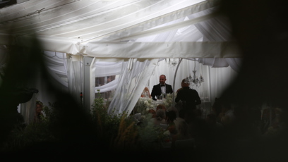 FOTO: Hostina na svatbě Veronicy Biasiol a Matěje Dejdara.