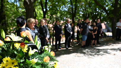 FOTO: Poslední rozloučení s Markem Vybíralem.