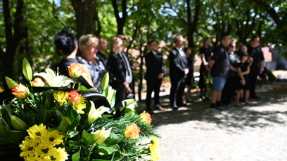 FOTO: Poslední rozloučení s Markem Vybíralem.