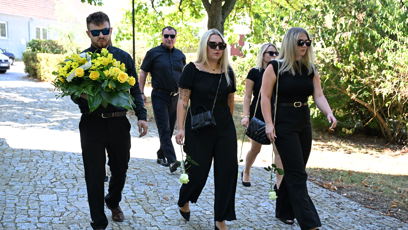 FOTO: Poslední rozloučení s Markem Vybíralem.