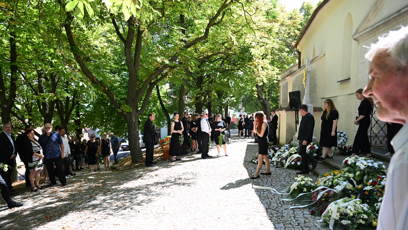 FOTO: Poslední rozloučení s Markem Vybíralem.