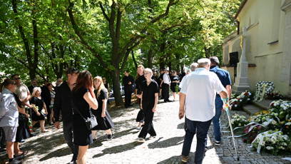 FOTO: Poslední rozloučení s Markem Vybíralem.