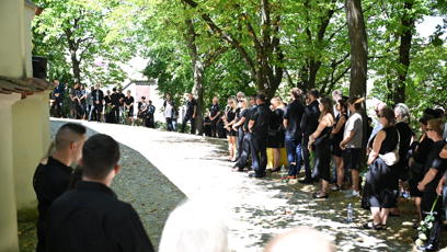 FOTO: Poslední rozloučení s Markem Vybíralem.