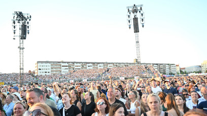 FOTO: Koncert Marka Ztraceného na Letné.