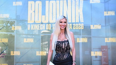FOTO: Denise Ayverdi alias Bobina dorazila v dobré náladě.