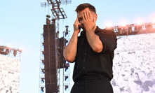 Koncert Marka Ztraceného na Letné.