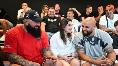 FOTO: Alex Cverna během natáčení Face to Face.