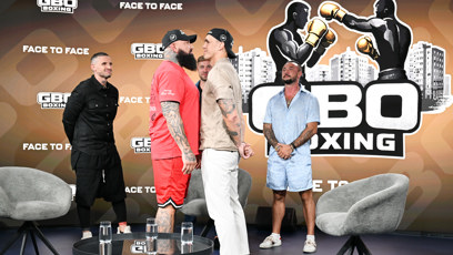 FOTO: Staredown Vasila Ducára a Alexe Cverny.