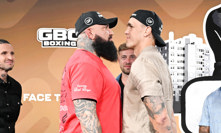 Staredown Vasila Ducára a Alexe Cverny.