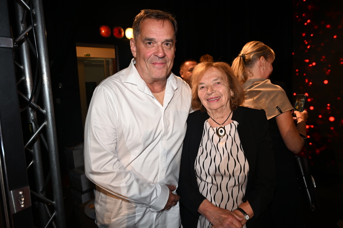 FOTO: Miroslav Etzler a Livia Klausová.