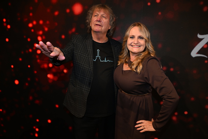 FOTO: Regina Řandová a Standa Hložek.