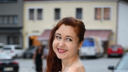 FOTO: Eva Toulová na Muži roku.