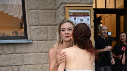FOTO: Eva Toulová měla opět netradiční oděv.