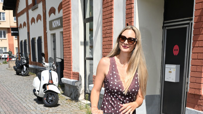 FOTO: Barbora Mottlová dorazila na akci TV Nova se synem.