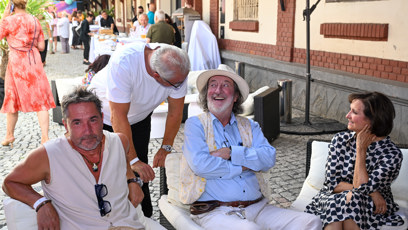 FOTO: Martin Zounar podle všeho pobavil Bolka Polívku.
