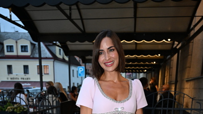 FOTO: Alex Mynářová se usmívala.