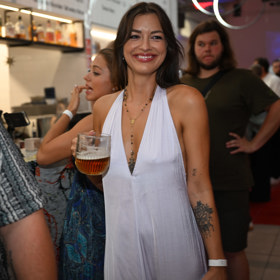 Jitka Boho si dokonce dala pivo!
