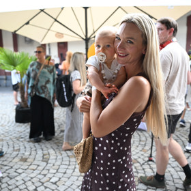 Barbora Mottlová ukázala syna.