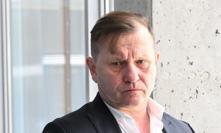 Jaromír Soukup u soudu s Agátou Hanychovou.