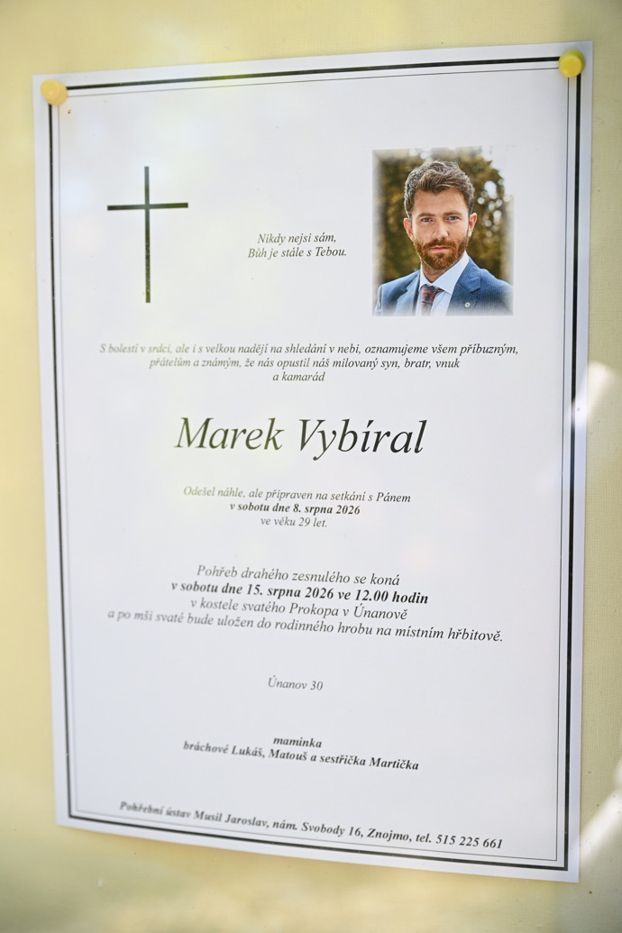FOTO: Poslední rozloučení s Markem Vybíralem. – stránka 9