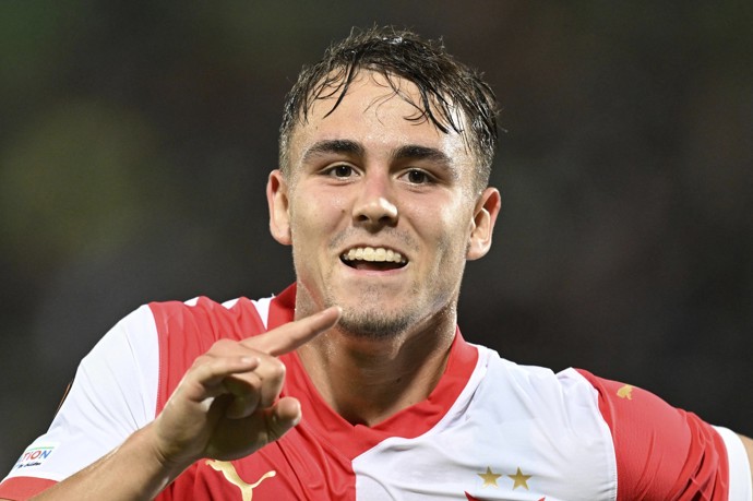 FOTO: Fotbalista Matěj Jurásek hrál za Slavii.