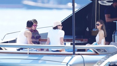 FOTO: Beckhamovi si užívají dovolenou v Saint-Tropez