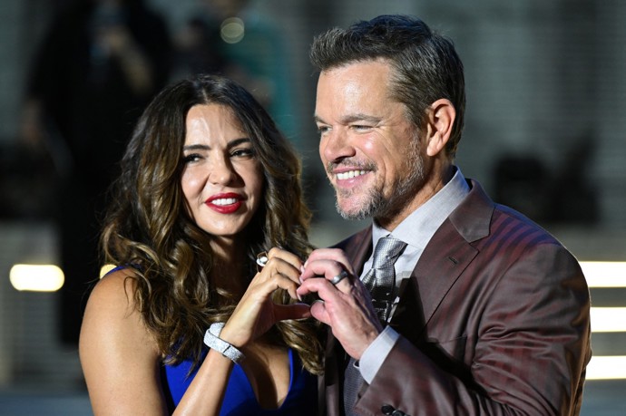 FOTO: Matt Damon se svou ženou Lucianou. – stránka 4