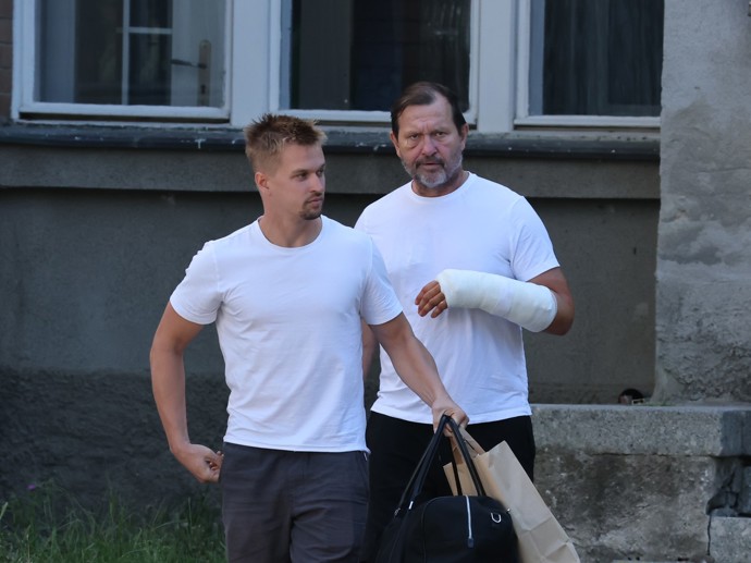 FOTO: Jaromír Soukup si v Thomayerově nemocnici poležel celý týden.