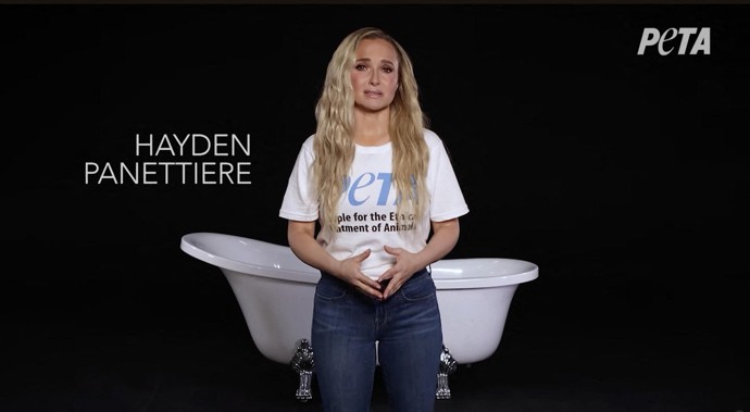 FOTO: Hayden Panettiere natočila před dvěma týdny kampaň na záchranu zvířat. – stránka 2