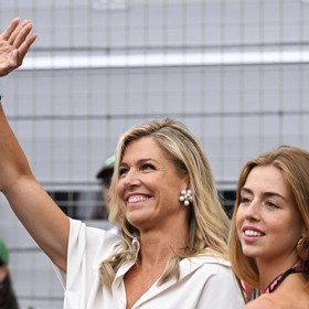 Královna Máxima s dcerou. Je vidět, po kom Alexia zdědila krásu.