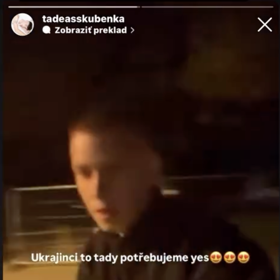 Jeden z mužů, který napadl Kuběnku.