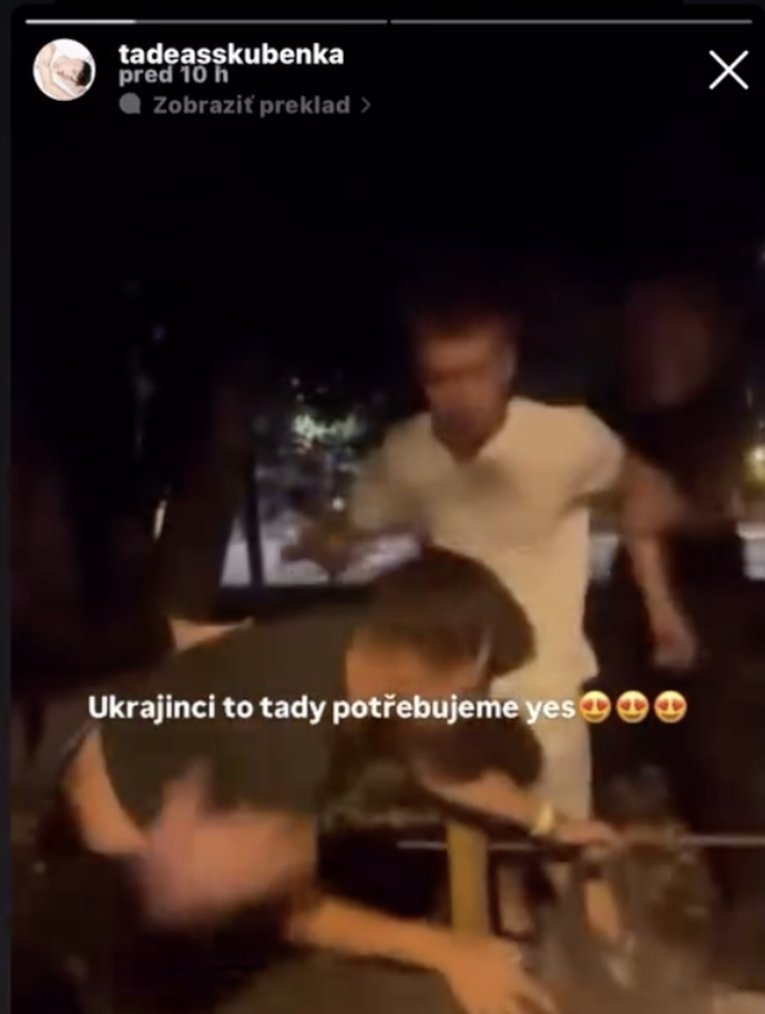 FOTO: Tadeáš Kuběnka si ze rvačky odnesl několik modřin a pár dalších bolavých míst.