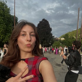 Mariana Polívková dělá svému otci radost.