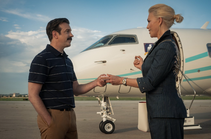 FOTO: Jason Sudeikis v serálu Ted Lasso.