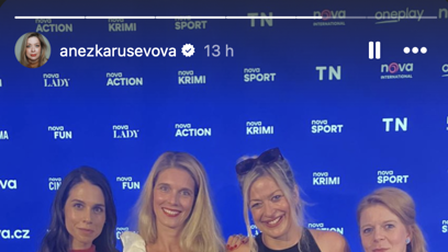 FOTO: Anežka Rusevová ukázala skvělou postavu.
