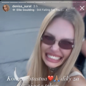 Denisa Šuralová je štěstím bez sebe.