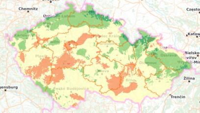 FOTO: Houbová mapa k pátku 28. 8. 2026.