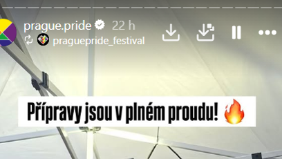 FOTO: Přípravy na Prague Pride.