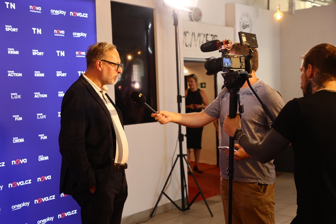 FOTO: Jiří Martínek během rozhovoru pro eXtra.cz.