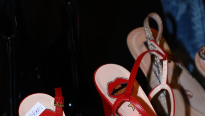 FOTO: Gucci červené podpatky za 3500,-