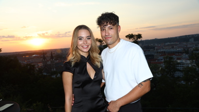 FOTO: Dominik Kuchta a Laura Petríková tvoří krásný pár.